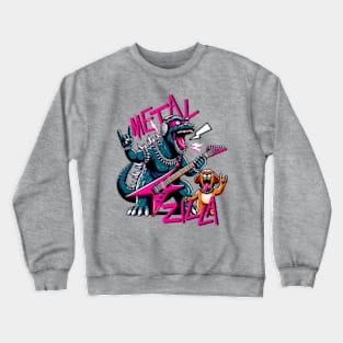 Metalzilla ! Crewneck Sweatshirt